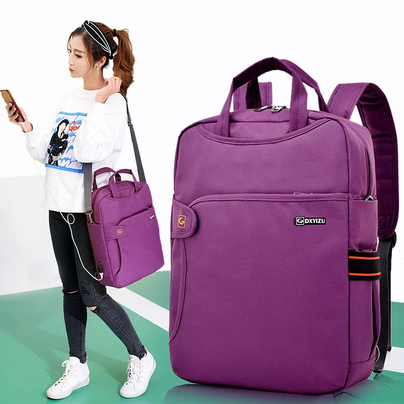 

Fashion Men's backpack High Quality tote shoulder bag Women 15.6-inch computer travel bag multi-function backpack bags Unisex
