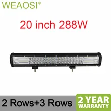 20Inch offroad led light bar 288W waterproof 4x4 car 12V 24V led Work Light for Jeep 4WD Truck 4x4 SUV 20Inch offroad led light bar 288W waterproof 4x4 car 12V 24V led Work Light for Jeep 4WD Truck 4x4 SUV