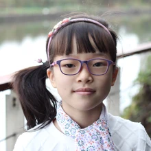 Детские очки детские мягкие TR90 прозрачная рамка для очков оптический рецепт оправы для глаз для мальчиков и девочек розовые очки в стиле пэчворк