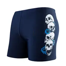 Скелет Стиль быстросохнущая пляжные шорты пляжная одежда для плавания Шорты для женщин одежда заплыва мужские