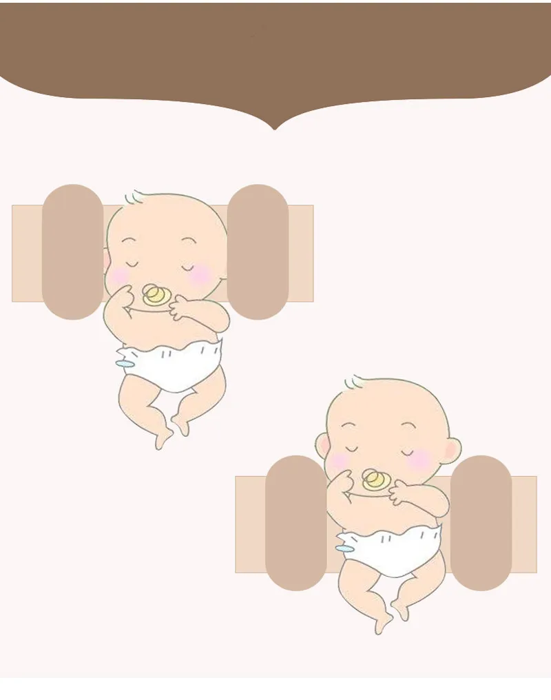 Мягкая детская Регулируемая защитная подушка для сна подушка с памятью анти-ролл удерживающие подушки для младенческого сна новорожденного малыша