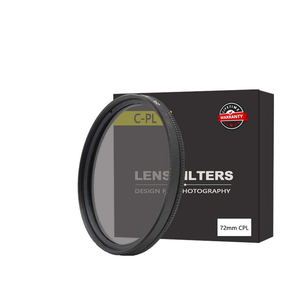 kutupro 72mm CIR PL Circular Polarizing CPL Polariser Filter 67mm