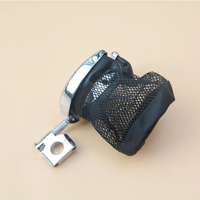 Universal Motorcycle Handlebar Cup Holder Chrome Metal Drink For Harley
