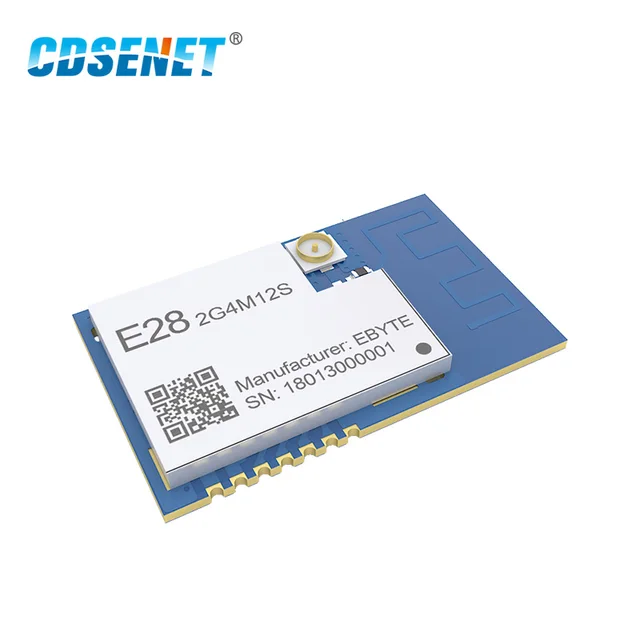 SX1280 LoRa-transceptor de rf inalámbrico por Bluetooth, 2,4 GHz, módulo E28-2G4M12S SPI de largo alcance, 2,4 ghz, TRANSMISOR DE rf BLE, 2,4g SX1280 LoRa-transceptor de rf inalámbrico por Bluetooth, 2,4 GHz, módulo E28-2G4M12S SPI de largo alcance, 2,4 ghz, TRANSMISOR DE rf BLE, 2,4g