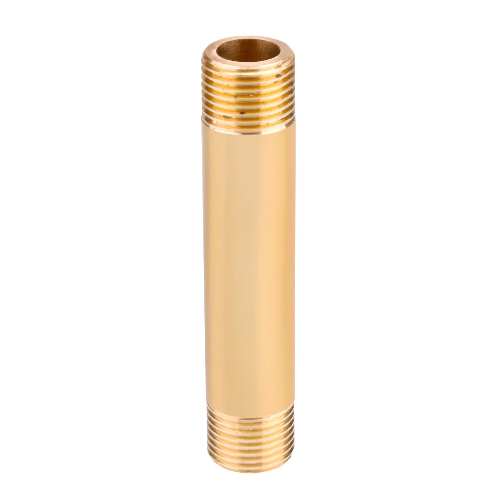 -Cobre de alambre externo directo G1/2 BSP tubo de extensión de tubo de cobre externo diente extensión roscada conjunta de cobre accesorios -Cobre de alambre externo directo G1/2 BSP tubo de extensión de tubo de cobre externo diente extensión roscada conjunta de cobre accesorios