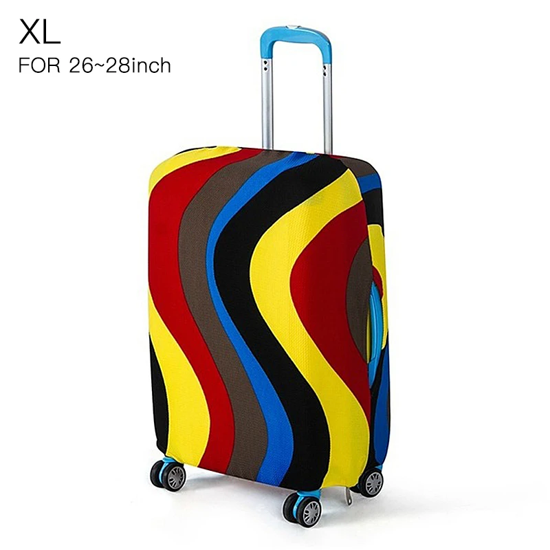 Прямая поставка, Дорожный Чехол для багажа, защитный чехол, чехол на колесиках, Чехол для багажа, пылезащитный чехол для 18-30 дюймов - Цвет: RippleXL