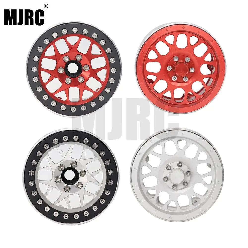 

MJRC 4PCS Metal 2.2 Inch Wheel Rim for 1/10 TRAXXAS RC Crawler Axial SCX10 90046 RR10 90053 AX10 Wraith 90056 90045 90048 TRX-4