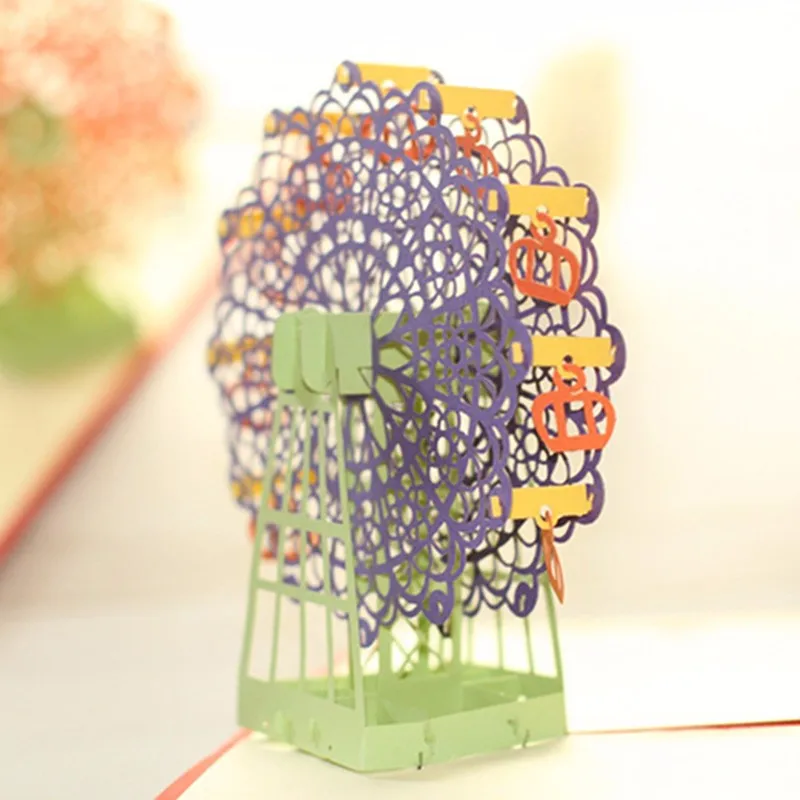 Creative-Ferris-Wheel-Cards-3D-Pop-Up-Handmade-Creative-Kirigami-&-Origami-Gift-Cards-Ferris-Wheel-Valentine'-Day-HG0323 (5)