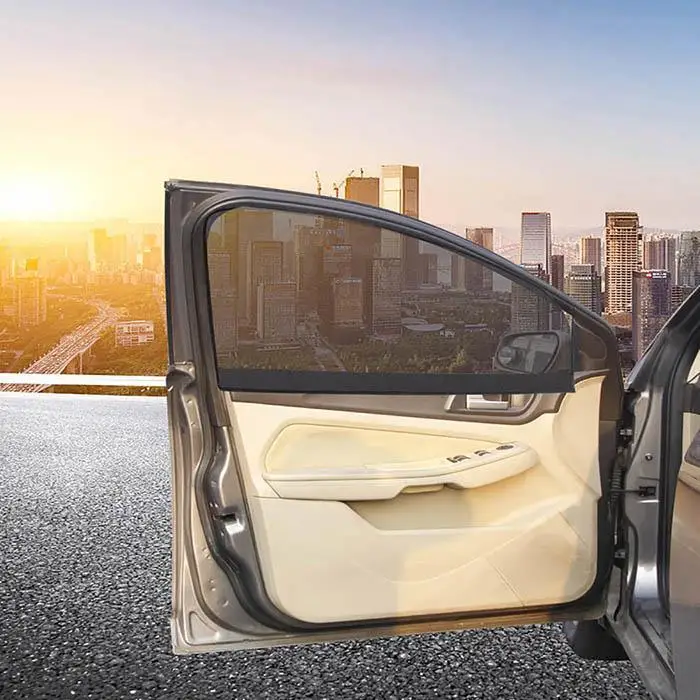 

Magnetic Car Sun Shade UV Protection Car Curtain Mesh Auto Front Back Sun Visors Windshield Sunshades Block Cover Car Sun