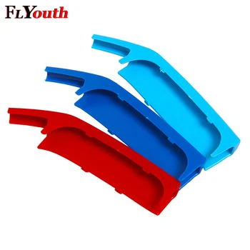 

For BMW New 1 Series 2016 2017 7 Grilles 3D M Styling Car Front Grille Trim Strips Grills Cover Performance Decoration Stickers