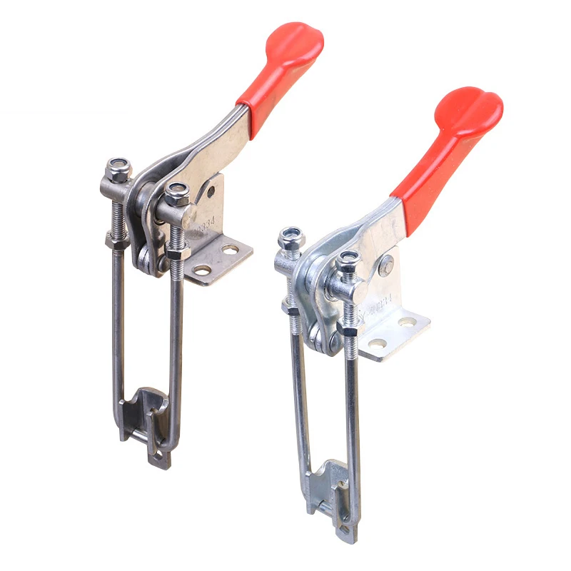 1Pcs Galvanized iron Adjustable Toggle Latch Pull Securing Clip Quick