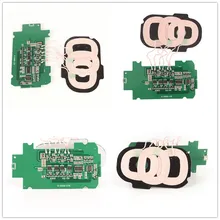 1 шт. DIY 3 катушки PCBA для samsung Galaxy S7 S8 IPhone 8 X плата беспроводного зарядного устройства 10 Вт быстрая Qi Стандартная зарядка Универсальный