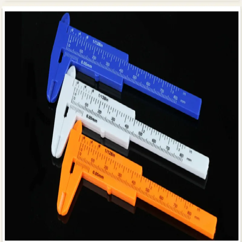 80MM Length Vernier Caliper Mini Vernier Caliper Jewelry Accessories Mini Bead Measurement Tool