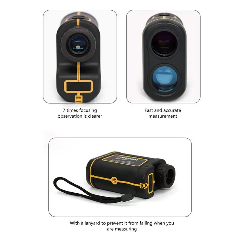 2018 جديد الغولف Rangefinder تلسكوب مجموعة مكتشف يده في الهواء الطلق Rangefinder