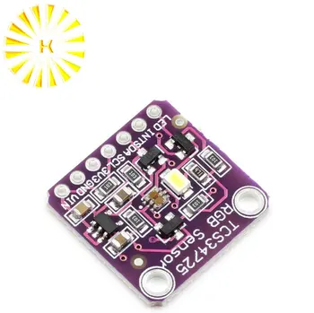 

1PCS TCS34725 Color Sensor RGB color sensor development board module Connector