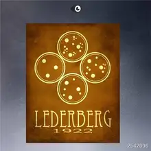Steampunk Art Print Wall Poster Lederberg 1922 Painting Printed On Canvas gift Landscape Rectangle Canvas Printings