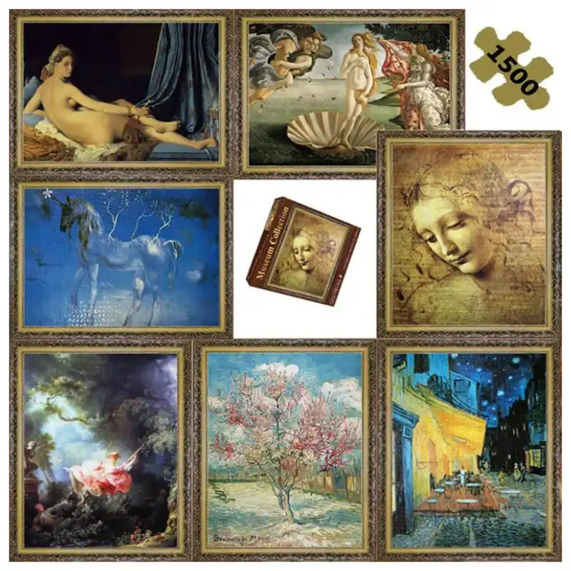 rompecabezas de pinturas