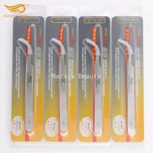 10 шт./лот VETUS 7-sa нержавеющая сталь точность Совет Пинцет ресниц Beauty Инструменты лучшее качество