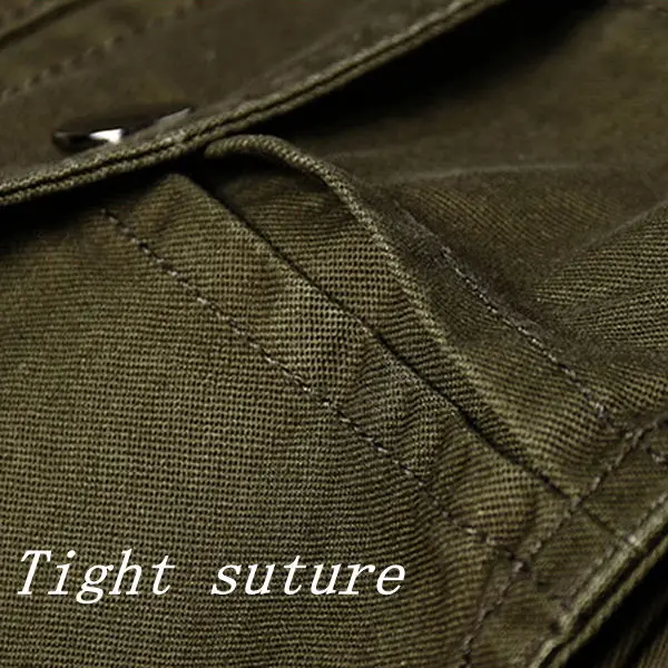 Big Size 30-48 Multi Pocket Cargo Pants Fashion Mens Outdoor Army Casual Cotton Trousers  