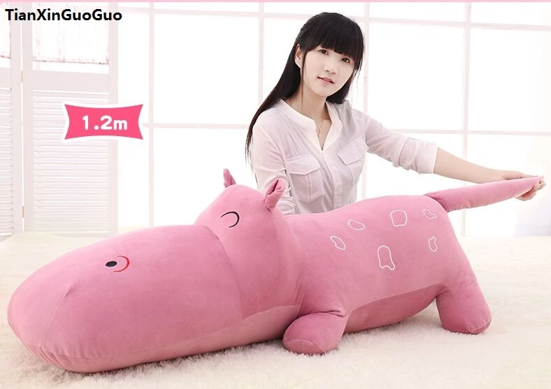 大1センチ素敵なピンクのカバぬいぐるみソフト人形throw枕誕生日ギフトs1919 Stuffed Plush Animals Aliexpress