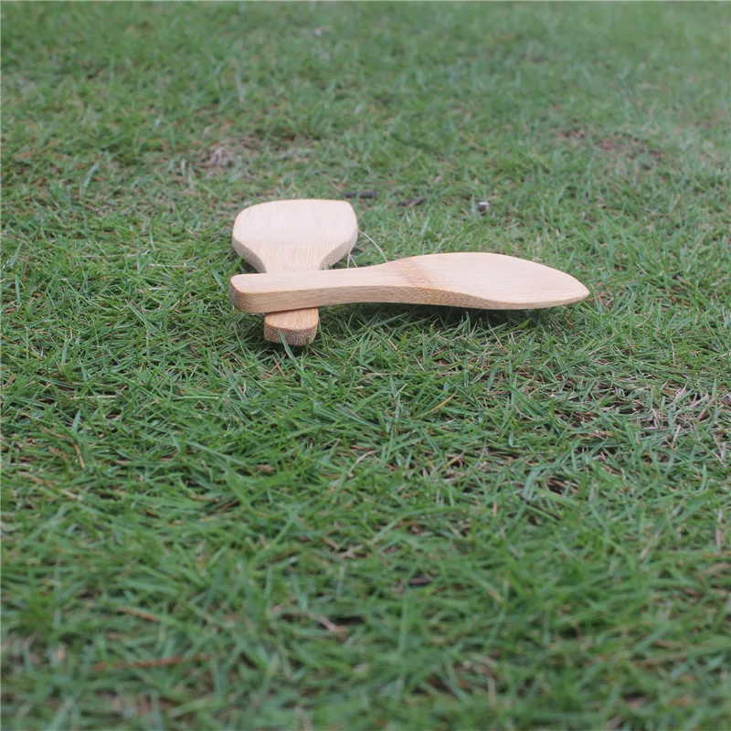 Bambú arroz cuchara camping picnic antiadherente comida cuchara utensilios de cocina al aire libre vajilla Accesorios