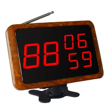 

Singcall. wireless calling waiter systems wood display for welfare house, pub, a receiver