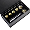 MUKU trompeta accesorios 1-1 2C 7C 5C 3C tamaño trompeta boquilla de cobre Oro 1 set con caja Musical accesorios para instrumentos ► Foto 1/6