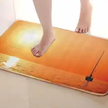 Установка солнцезащитный стиль Коврики для улицы, смешной Противоскользящий коврик для ванной, дверные коврики, дверные коврики под входную дверь