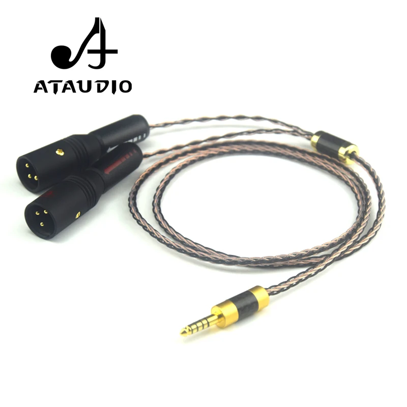 Кабель ATAUDIO Hifi 4 мм на 2XLR для Sony WM1A/1Z PHA 1A/2A Z1R кабель с балансировкой двойной XLR