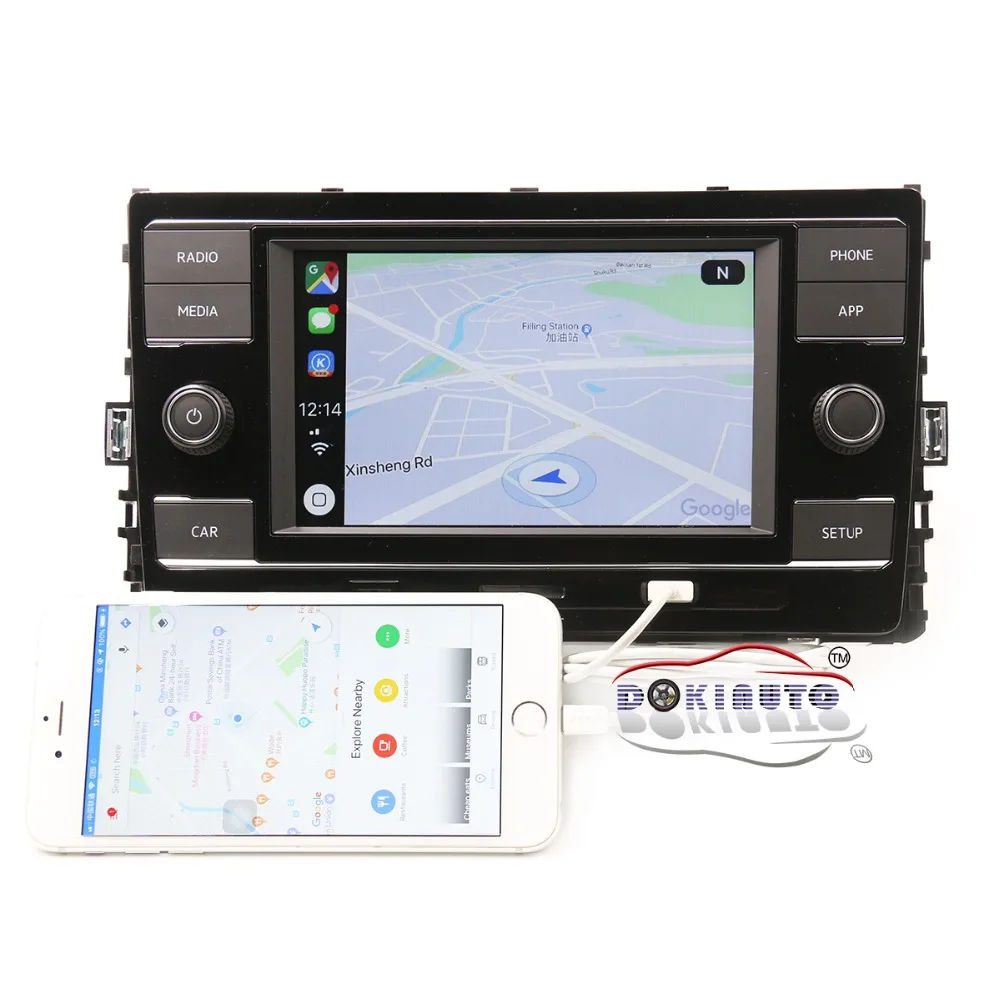 Carplay MIB2 радио 5GG035280D/E CarPlay Mirrorlink верхняя материнская плата для VW T ROC GOlf 7 VII Sportvan Passat