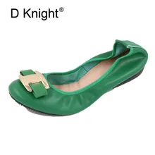 Горячие ручной работы из натуральной кожи Мягкие Мокасины украшения из металла обувь на плоской подошве для Для женщин повседневная женская обувь Туфли без каблуков круглый носок женские балетки