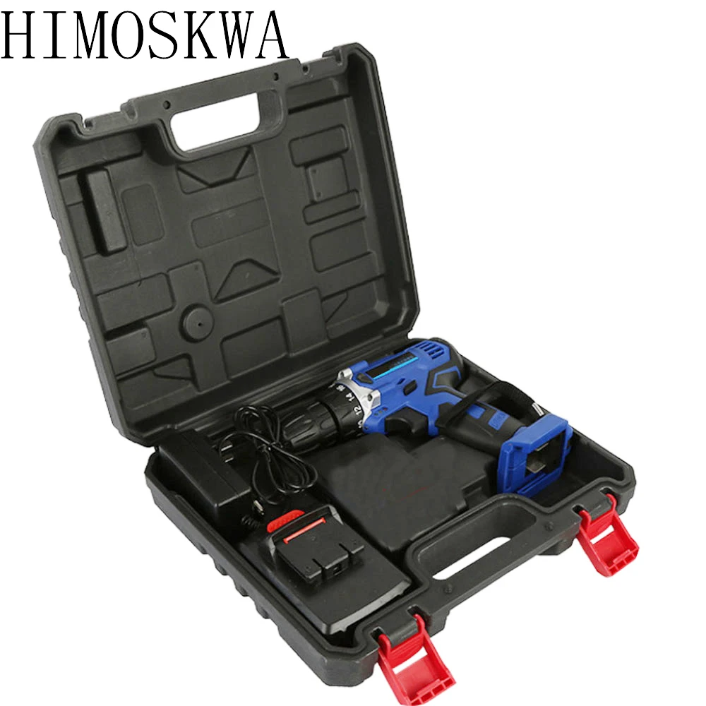 

HIMOSKWA 25V Electric Drill Rechargeable Lithium Battery Electric Drill Multi-function Electric Screwdriver Handheld Power Tools