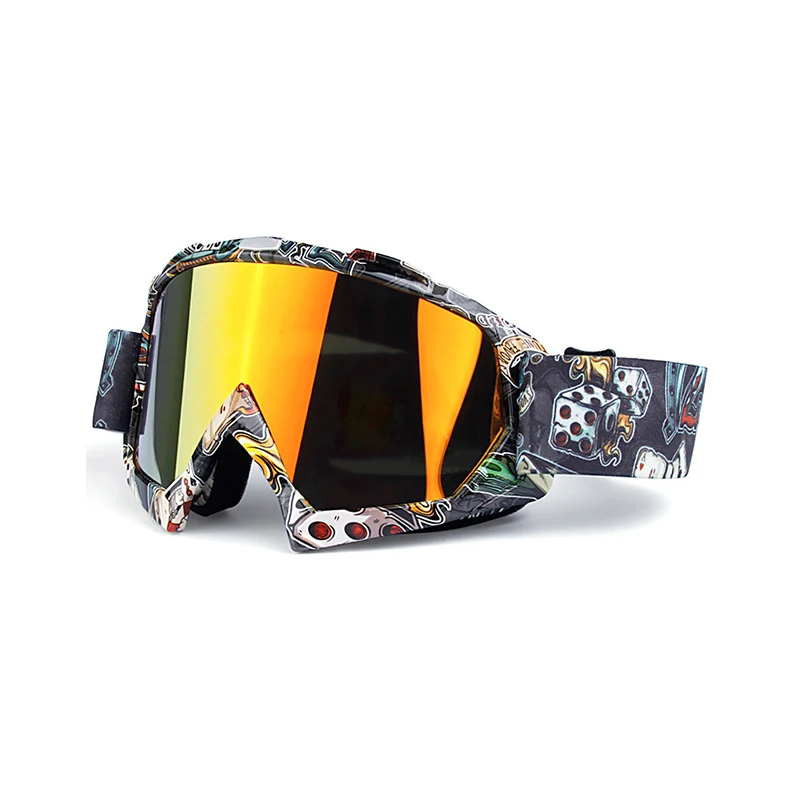 

ski goggles snowboard ski glasses Sunglasses Big Mask Glasses printing Anti-fog UV400 Anti-scratch