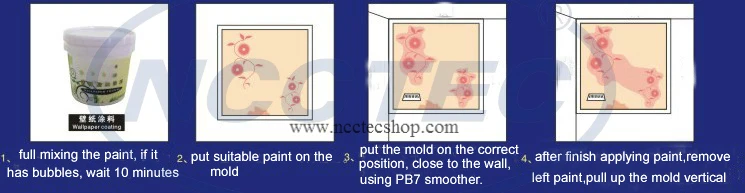 Жидкие обои краски печати формы 300 мм* 400 мм* 2 мм | печать фон формы | Украсьте свой дом и engjoy удовольствие от DIY