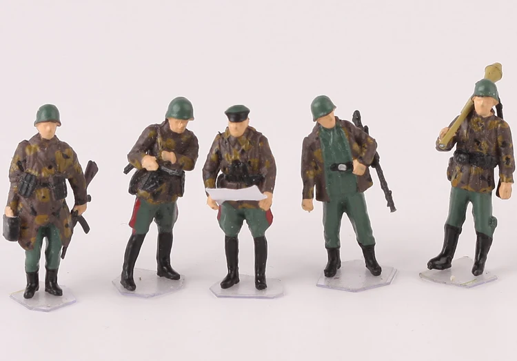 1/72 P0410 немецкий бронированный солдат готовой он может работать со всеми типами