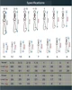 Anzuelo de pesca MS + QL de acero inoxidable, 20 unidades, accesorios de pesca ► Foto 2/4