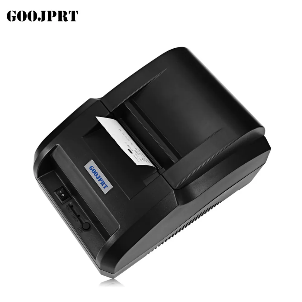 

black USB Port 58mm thermal Receipt pirnter POS printer mini printer printer thermal