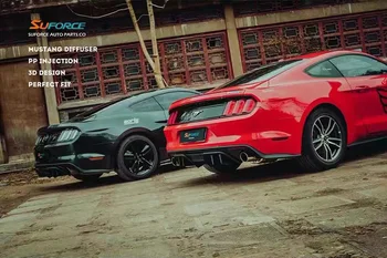 

Fit for Ford Mustang 2015-2017 modified carbon fiber rear lips rear spoiler
