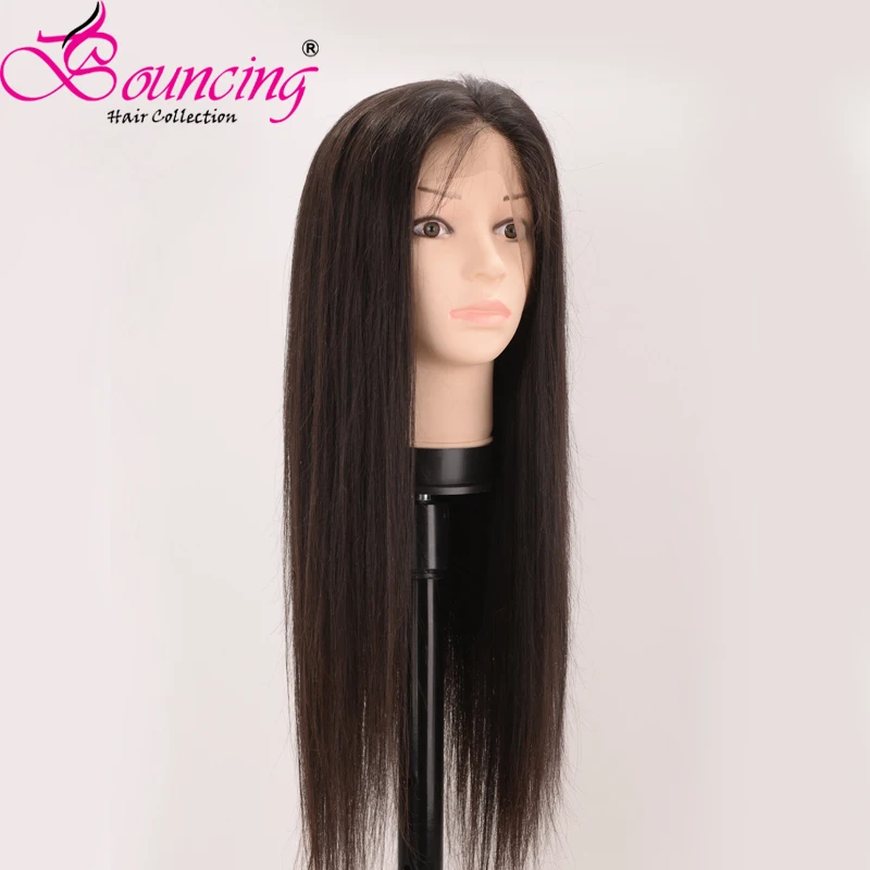 

Bouncing Hair Brazilian Remy Hair Lace Front Human Hair Wigs Natural Color Pre Plucked Lace Wigs With Baby Hair For Women