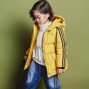 

2020 Spring Coat Girls Clothes Cotton Padded Winter Hooded Children Coat Children Clothing Boy Coats 4 5 6 7 8 9 10T Years Old