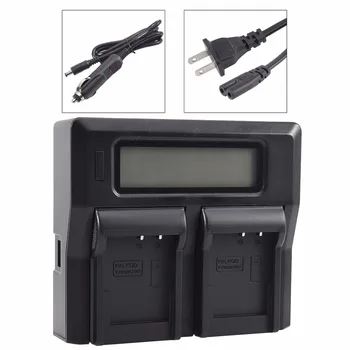 

DSTE LCD53A Dual Battery Charger with USB Port for KODAK KLIC-7002 KLIC-7003 Battery EasyShare V530 V603 Camera