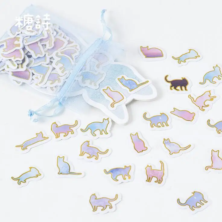 

100 pcs/pack We Are Coming Organza Bag Decorative Stickers Adhesive Stickers DIY Decoration Craft Scrapbooking Stickers