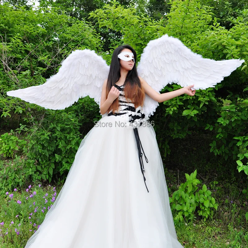 

Angel Feather wings carnival ruslana korshunova wings 2 meters ultralarge wings white performance props