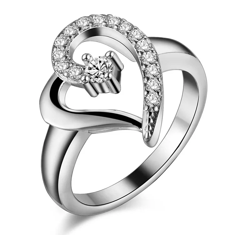 

wholesale jewelry silver plated Fashion jewelry rings High quality nice WR-1194