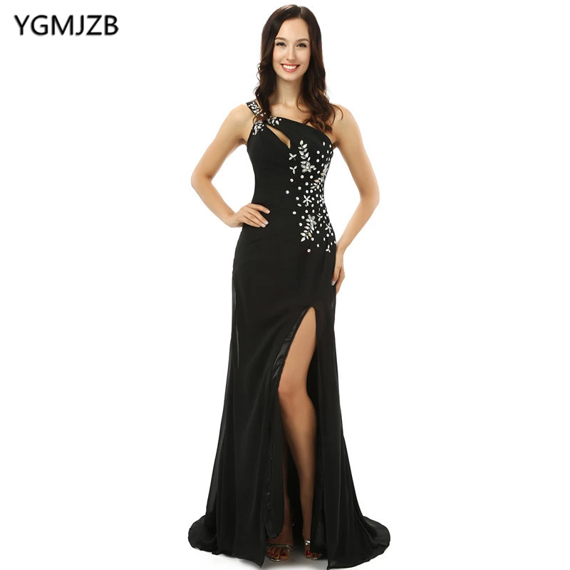 Zwarte Moeder Van De Bruid Jurken 2018 Mermaid Steekzakken kralen Chiffon Lange Avondjurk Voor Bruiloft Plus Size Moeder jurken Zwarte Moeder Van De Bruid Jurken 2018 Mermaid Steekzakken kralen Chiffon Lange Avondjurk Voor Bruiloft Plus Size Moeder jurken