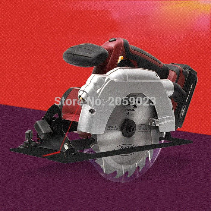 Handheld Wood Saw Electric Circular Saw For Cutting Wood Charging Woodworking Tools Wood Cutting Machine Plastic Cutter TD8552