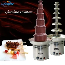 Шоколадный фонтан 7-слойная фонтан из шоколадного фондю шоколадная машина