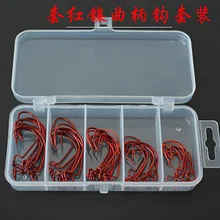 50 шт. рыболовный крючок с пластиковый корпус