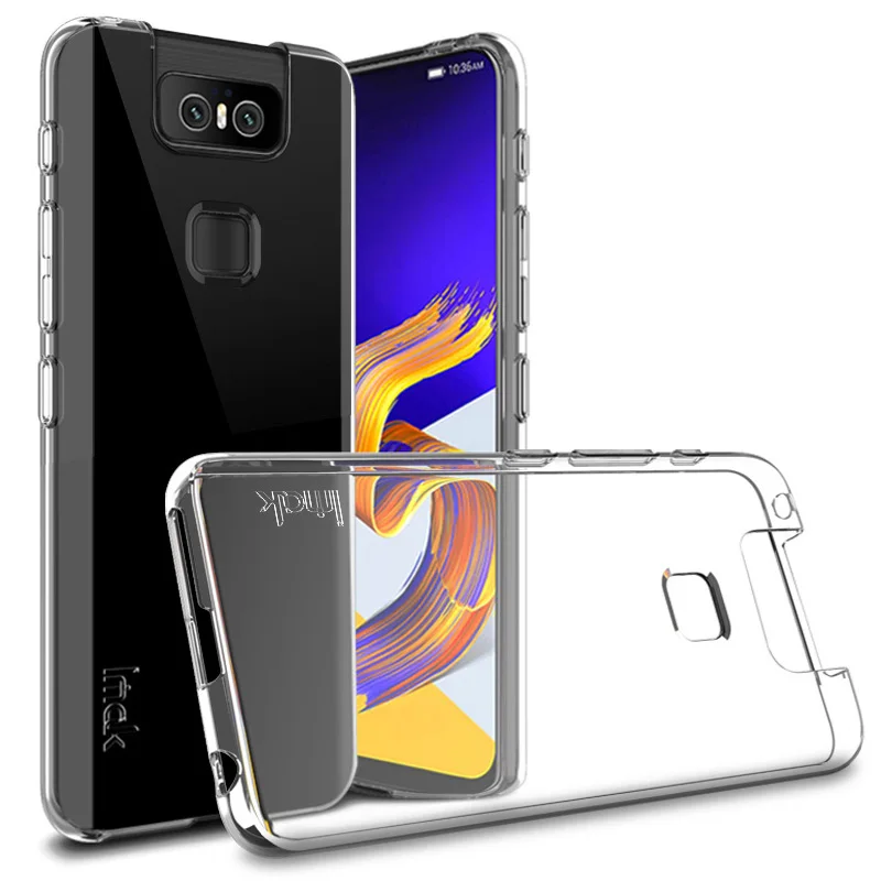 

Imak Transparent Soft Silicon Case for ASUS Zenfone 6 ZS630KL Shockproof Clear Cover for ASUS 6 ZS630KL 5 ZE620KL 5Z ZS620KL
