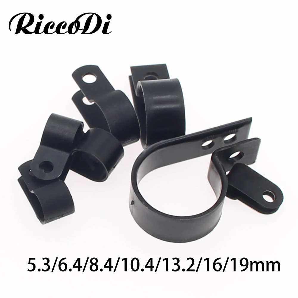 Electrical Equipment & Supplies Nylon Cable Clamp RType Wire Fix Clip